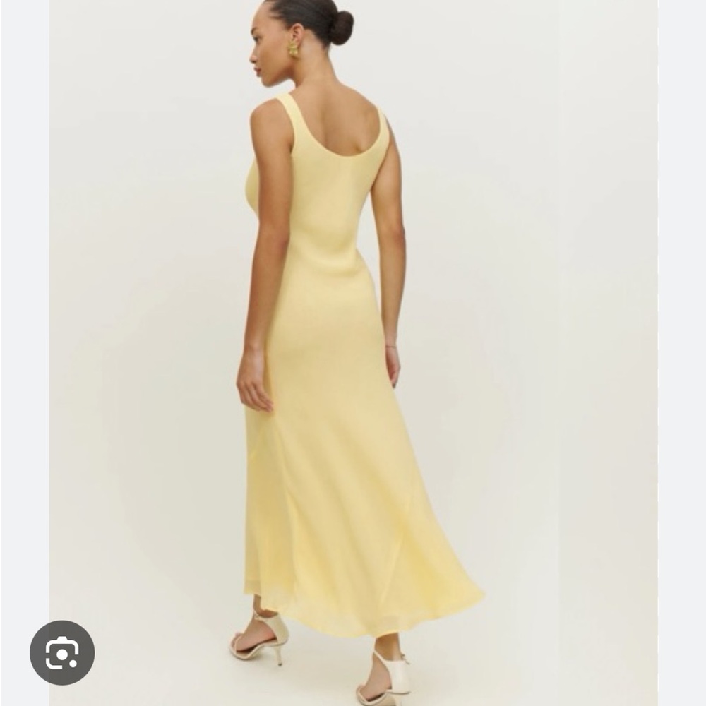 Reformation Emmeline Yellow Dress - Picture 2 of 6